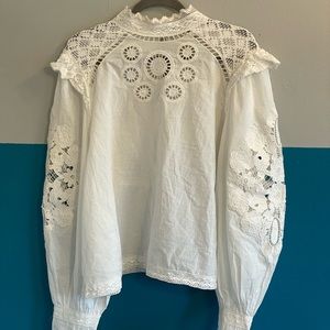 XL Farm Rio romantic blouse